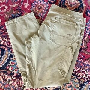 Kuhl Revolvr Men’s 40X34 Dark Khaki Outdoors Hiking Sporting Pants